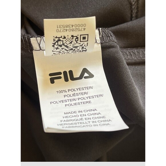 Fila Performance Dri Training Tee Shirt Gray with Red Men’s size XL NWT - Picture 5 of 5